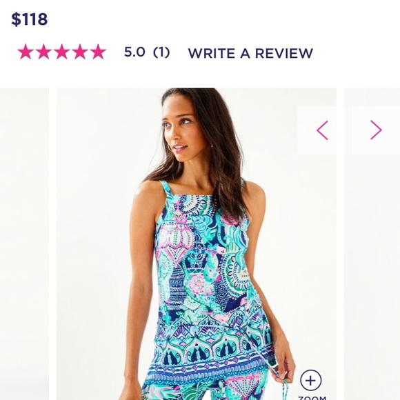 Lilly Pulitzer adley top - Picture 2 of 2